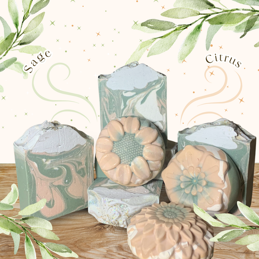 ARTISAN SOAP "Citrus & Sage"